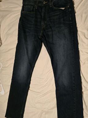 Denizen/Levi's Slim Fit Stretch Straight Jeans Med Blue Wash M-33x32 - Excellent